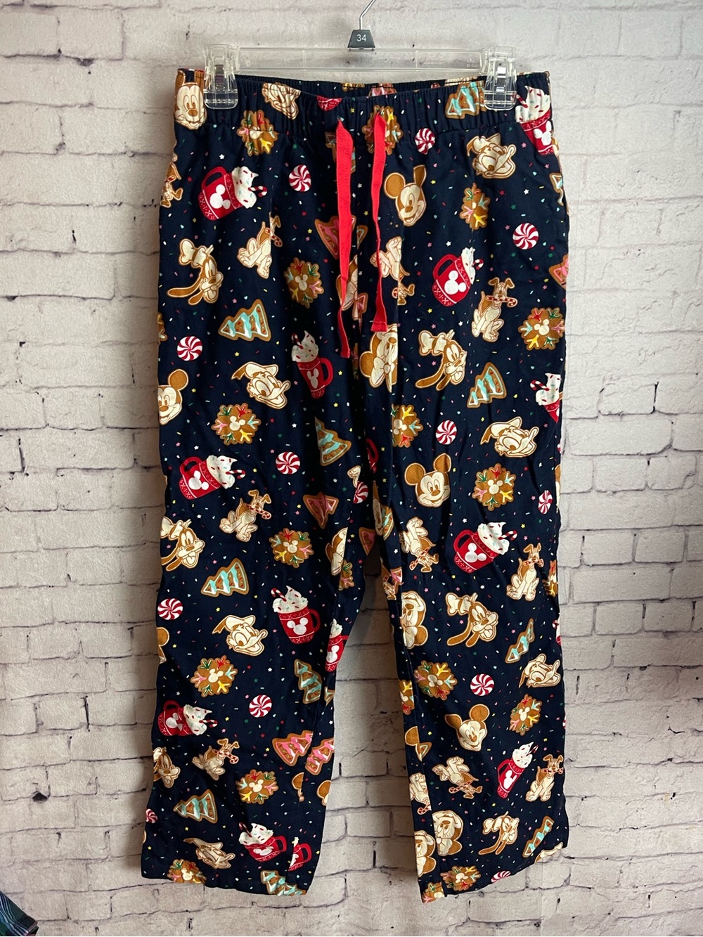 Old Navy x Disney adult size small flannel pajama pants